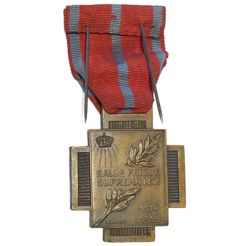 Fire Cross Medal 1914–1918, Belgian