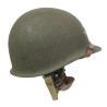 Casque M1, pattes mobiles, 1er Régiment de chasseurs parachutistes, complet