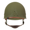 Helmet, M1, Swivel Loops, 1er Régiment de chasseurs parachutistes, French Airborne, Complete