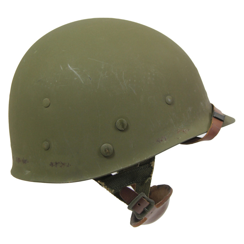Casque M1, pattes mobiles, 1er Régiment de chasseurs parachutistes, complet