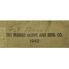 Musette M-1936, DES MOINES GLOVE AND MFG. CO. 1942, nominative