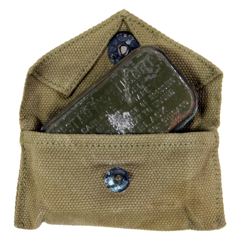 Pochette à pansement M-1924, LUB. PROD. CO. 1941, avec pansement Carlisle