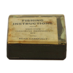 Kit de pêche, gilet C-1, 1er type, USAAF, intact
