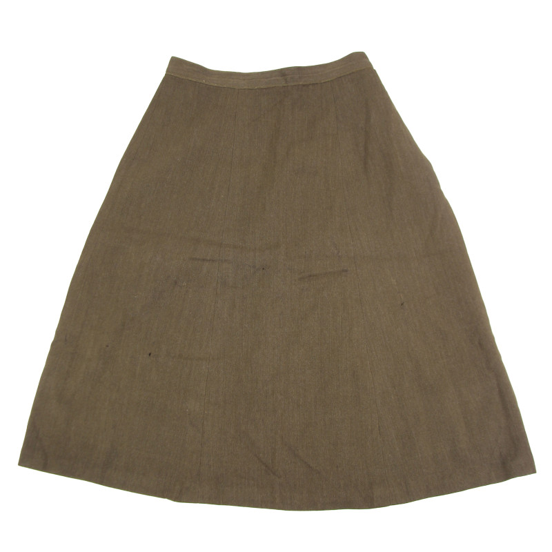Skirt, Wool, OD, WAAC, Size 26