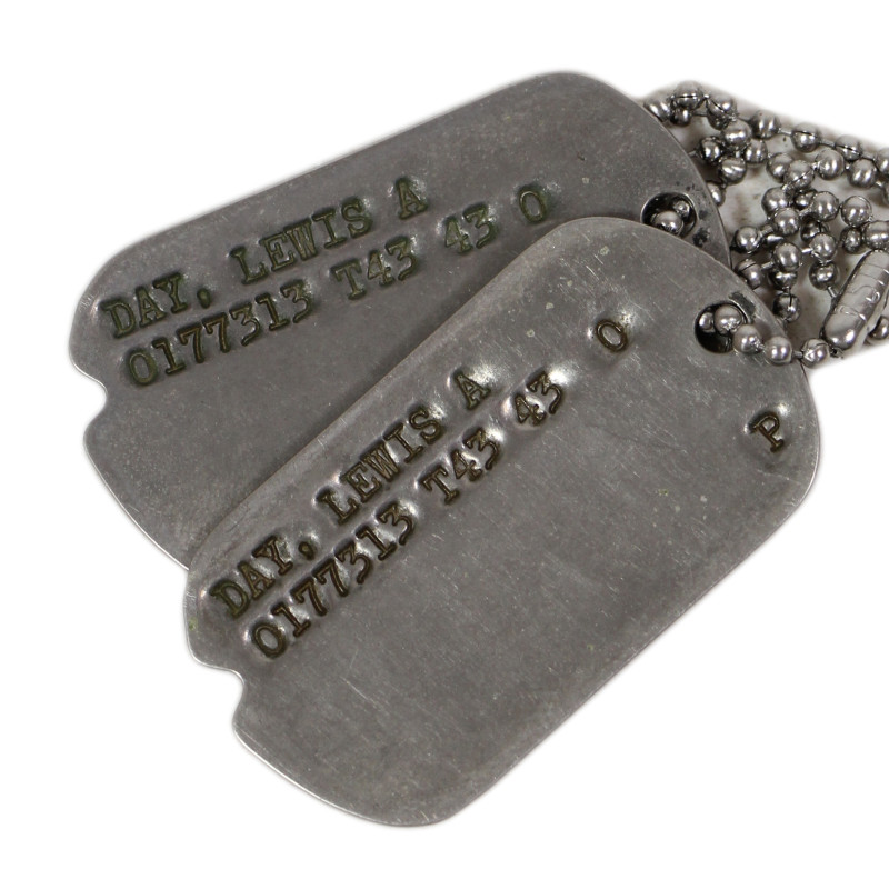 Dog Tags, Officer, Lewis Day