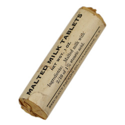 Packet, Malted Milk Tablets, Ration, BEECH-NUT PACKING CO., Untouched