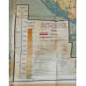 Maps, Silk, Escape, C/D & E/F, 1943, with Pouch, MAPS ONLY