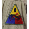 Shirt, Cotton, Khaki, 16 x 33, Henry Broemsen, ARC Field Director, 8th Armored Division