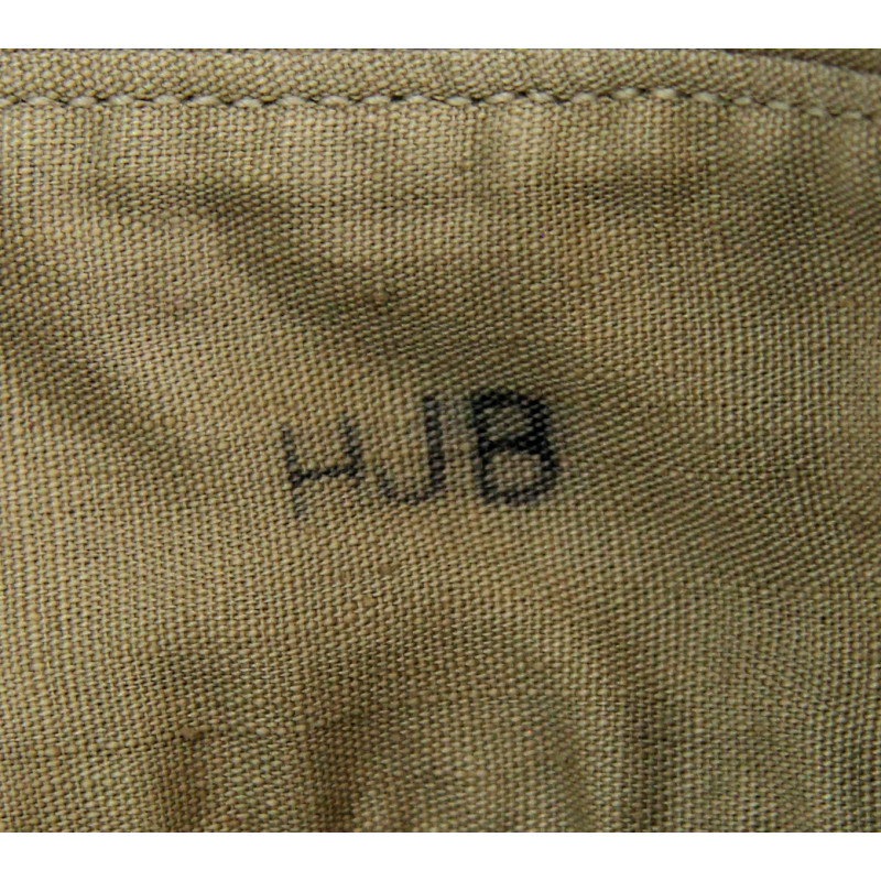 Chemise chino, 16 x 33, Henry Broemsen, ARC Field Director, 8th Armored Division