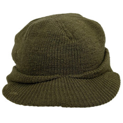 Cap, Wool Knit, 'Beanie', Jeep Cap