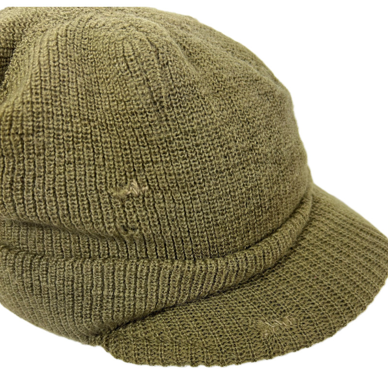 Cap, Wool Knit, 'Beanie', Jeep Cap