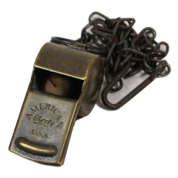 Whistle, Brass, AMERICAN liberty, U.S.A.