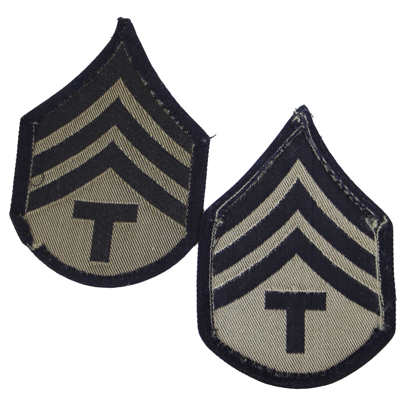 Grades en tissu de Technician 4th Grade, T/4 Sergeant