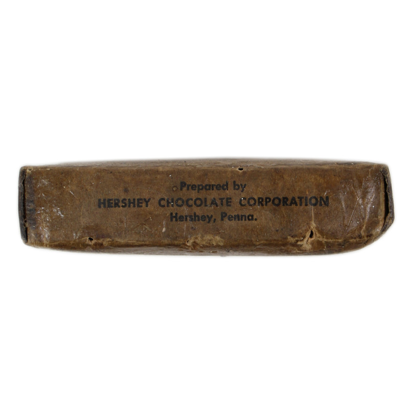 Field Ration D, US Army, 1er type, HERSHEY CHOCOLATE CORPORATION