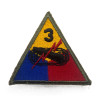 Patch, 3rd Armored Division, Green Back, 1943