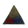 Patch, 3rd Armored Division, Green Back, 1943