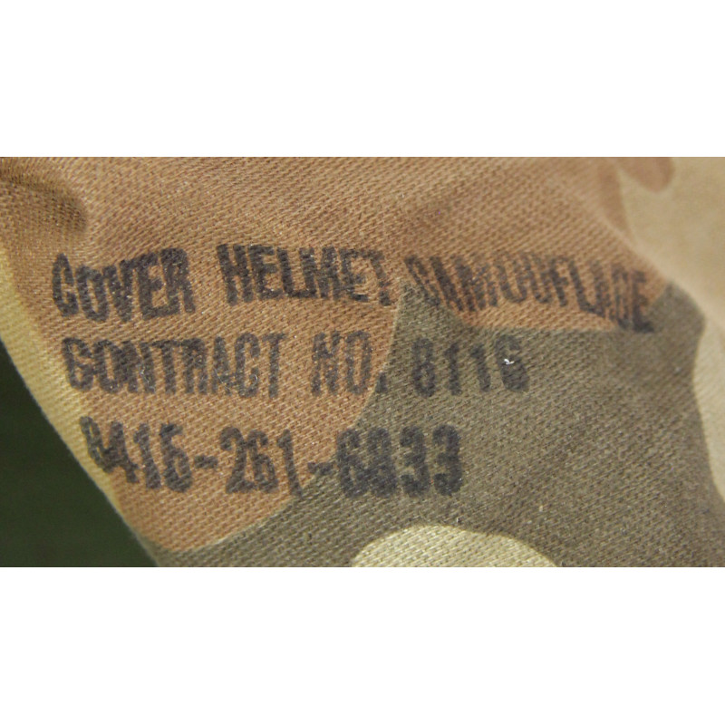 Helmet, M1, Complete, with Camouflage Cover, 1965-1972, Vietnam
