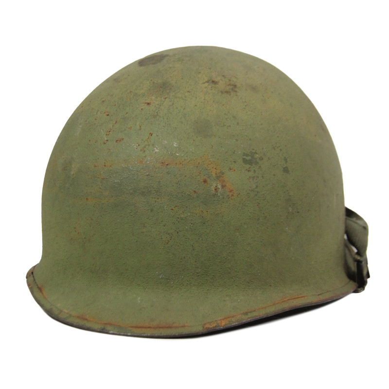 Helmet, M1, Complete, with Camouflage Cover, 1965-1972, Vietnam
