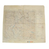 Map, British, ISERNIA, Italy, 1943, 504th PIR, 82nd Airborne Division