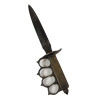 Couteau de tranchée, Knuckle Knife, M1918, L.F.&C., avec fourreau