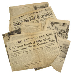 Newspapers, The Evening Sun, June 1944,  Carentan