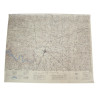 Map, British, Saint-Hilaire-du-Harcouët, Normandy, 1944, 90th Infantry Division