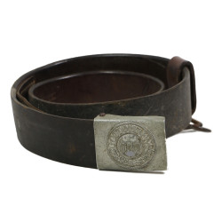 Belt, Wehrmacht, Heer, cgn 43, Aluminium Buckle