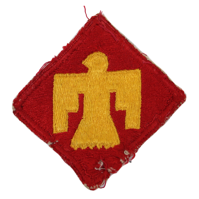 Insigne, 45th Infantry Division, Sicile, Italie, Provence