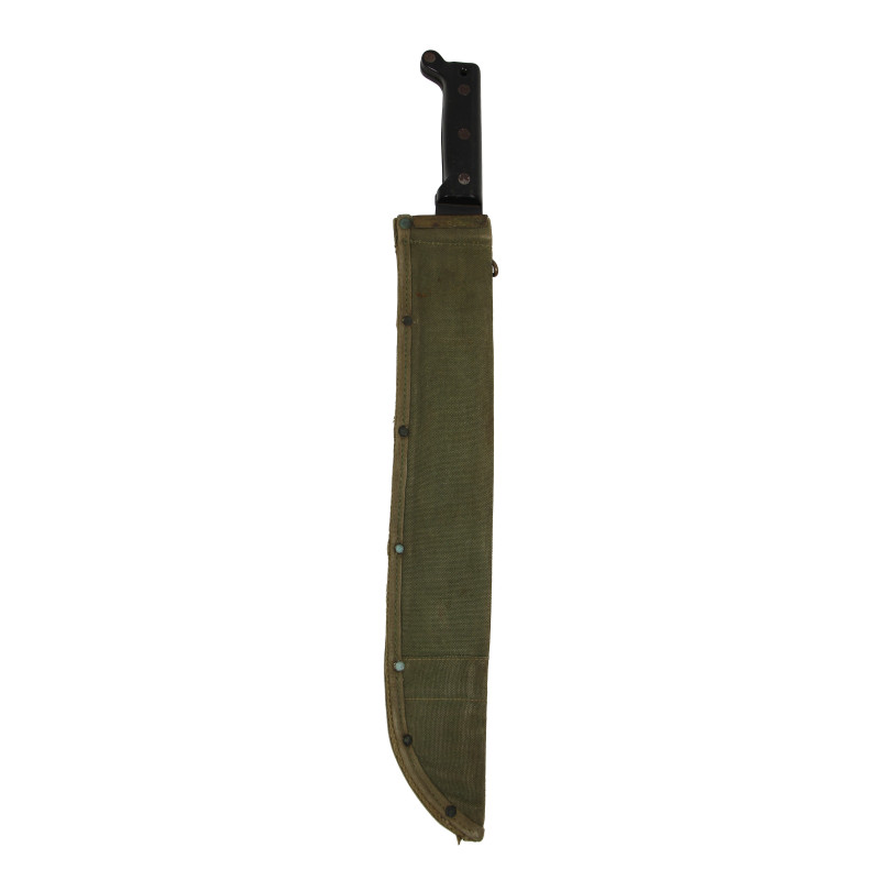Machete, M-1942, S.W.I., with Canvas Scabbard, S. FROEHLICH CO. 1943