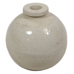 Grenade, Hand, Ceramic, White, Type 4, Japanese