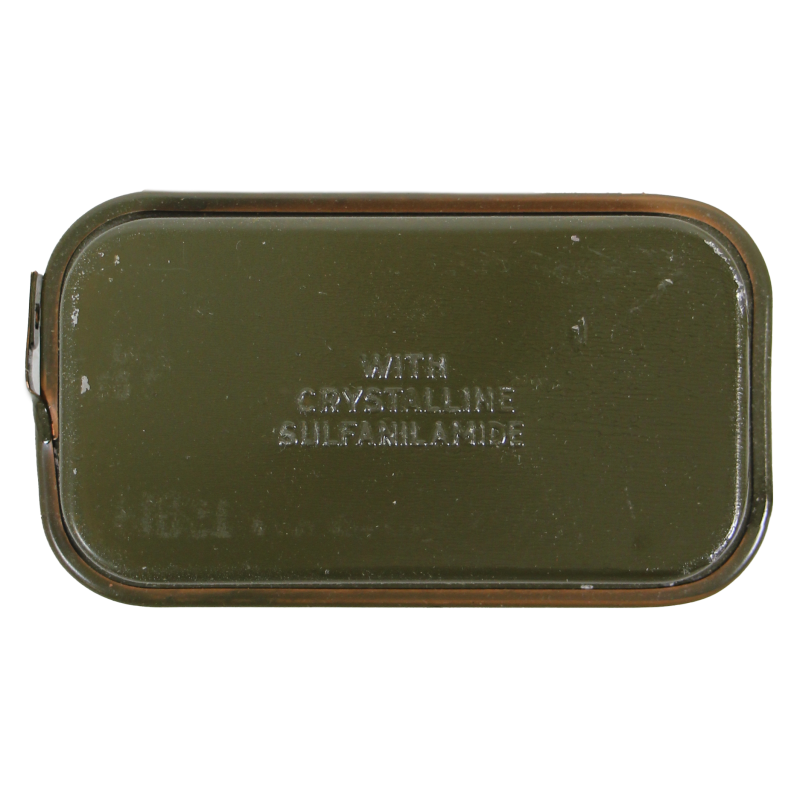 Pansement, First-Aid Packet, Carlisle, boîte métal, vert, 1943