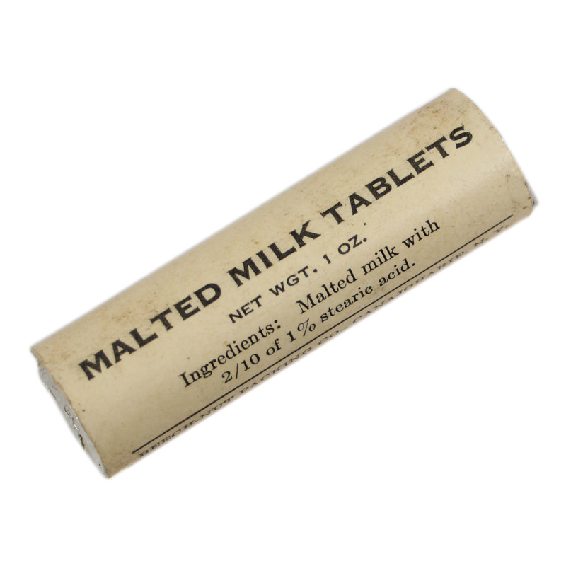 Packet, Malted Milk Tablets, Ration, BEECH-NUT PACKING CO., Untouched