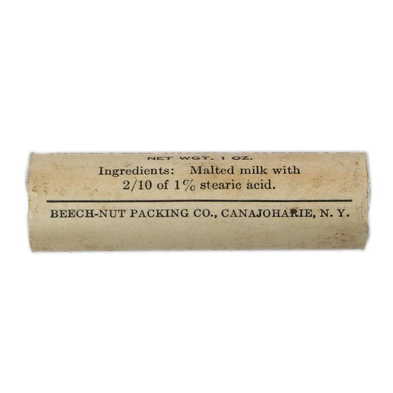 Packet, Malted Milk Tablets, Ration, BEECH-NUT PACKING CO., Untouched