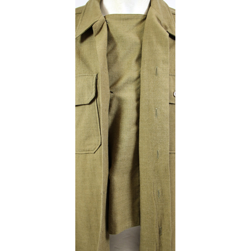 Chemise moutarde, Special, US Army, taille 16 x 32