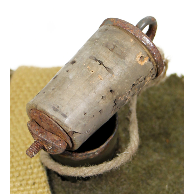 Gourde canadienne, avec porte-bidon "squelette", 1943