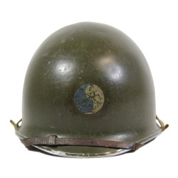 Casque M1, pattes fixes, 29th Infantry Division, liner FIRESTONE