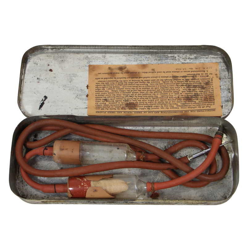 Kit, Transfusion, Blood, British, 1944, Complete