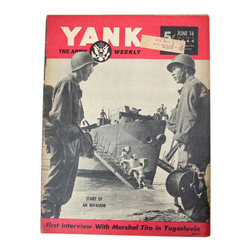 Magazine YANK, 16 juin 1944