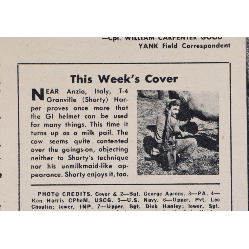Magazine YANK, 23 juin 1944