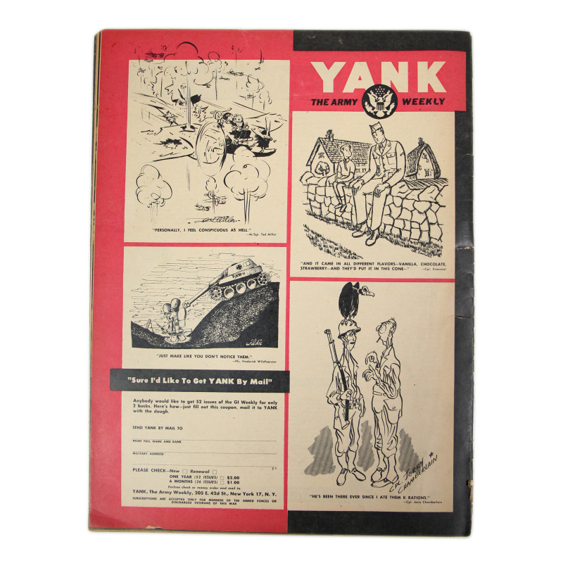 Magazine YANK, 23 juin 1944