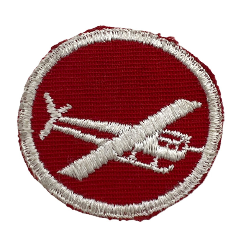 Patch, Cap, Gliderborne Troops, Artillery or Engineer, Officer, Twill