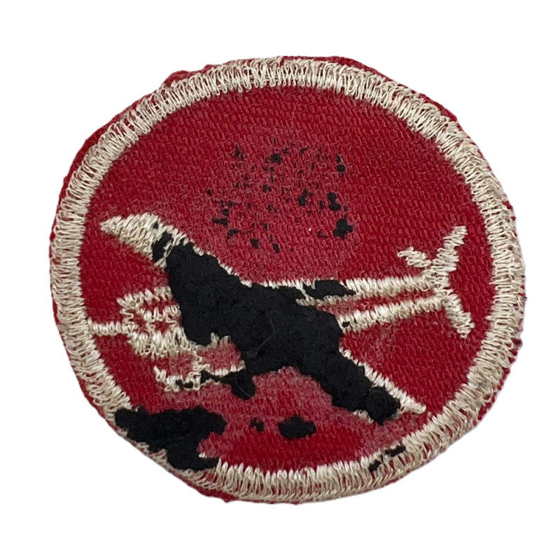 Insigne de calot Gliderborne Troops, officier, artillerie ou génie, twill