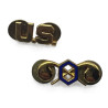 Insignias, Collar, Pair, Officer, Chemical Warfare Service