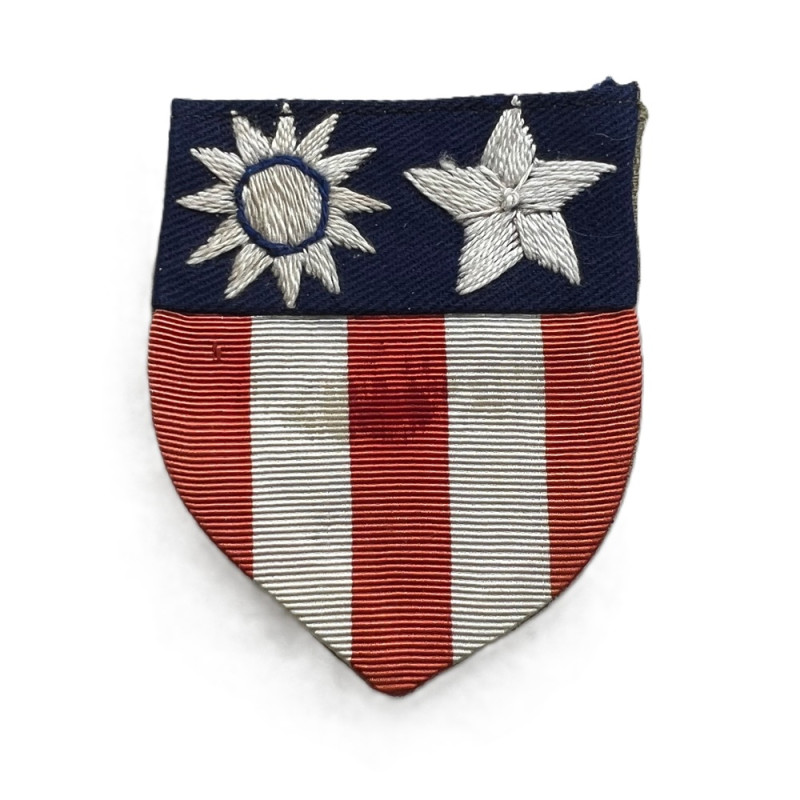 Insigne CBI (China-Burma-India), fabrication indienne