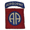 Patch, 82nd Airborne Division, Green Back, 1943