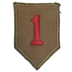 Patch, 1st Infantry Division, British-Made