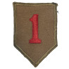 Insigne, 1st Infantry Division, British-Made