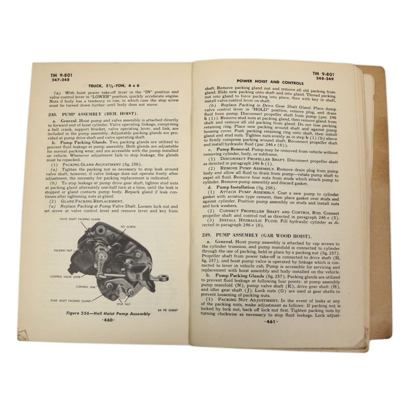 Technical Manual TM 9-801, GMC CCKW-352 & 353, 1948