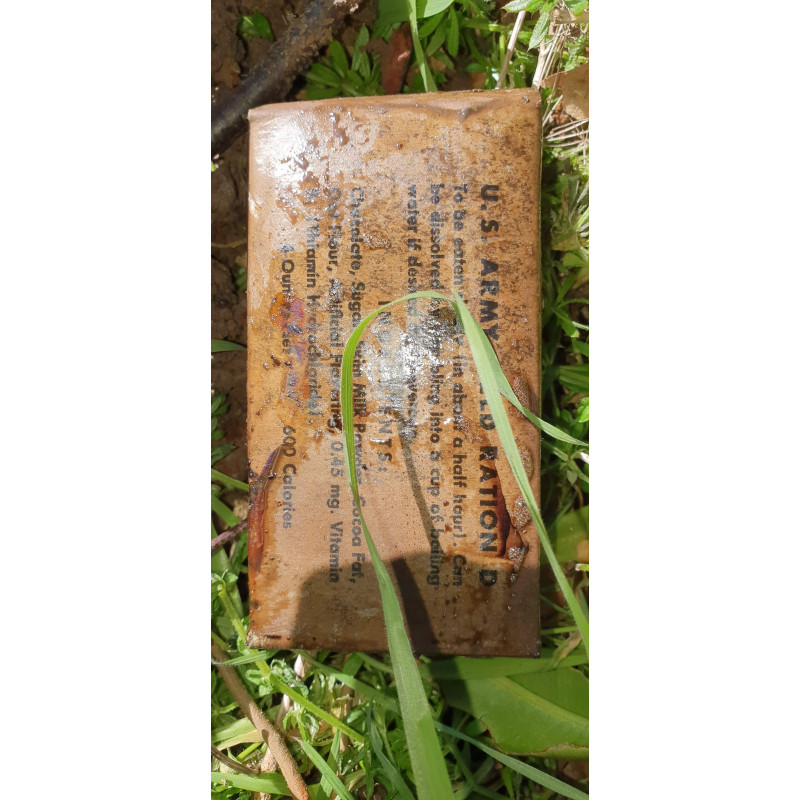 US ARMY FIELD RATION D, HERSHEY CHOCOLATE CORPORATION, Normandie