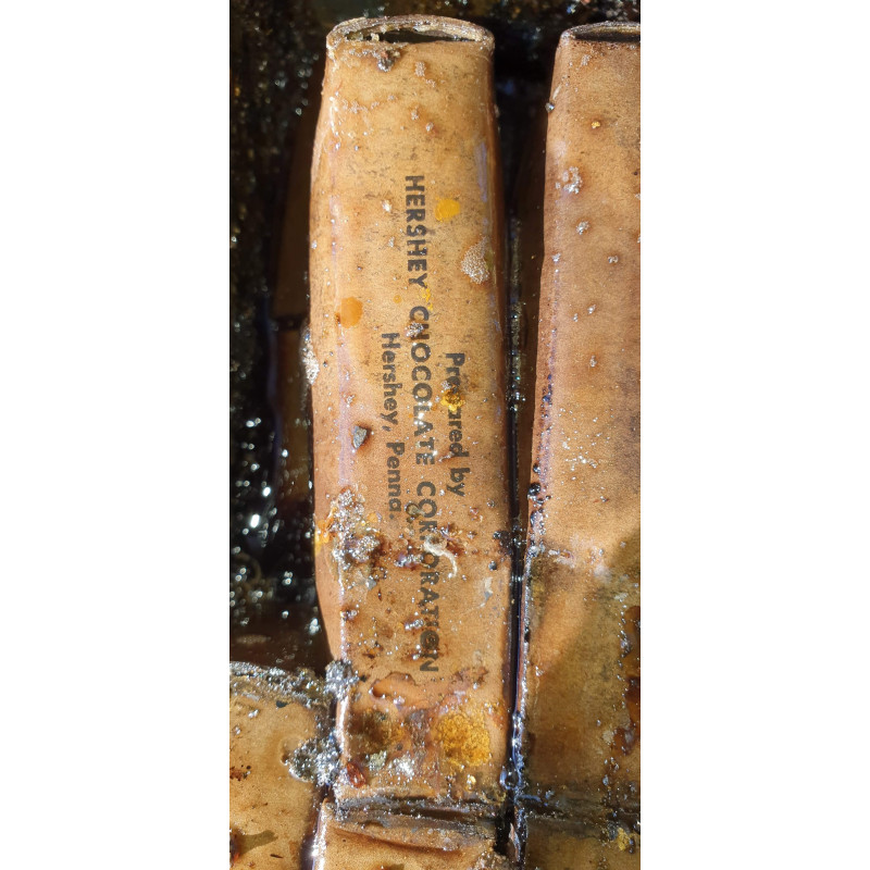 US ARMY FIELD RATION D, HERSHEY CHOCOLATE CORPORATION, Normandie